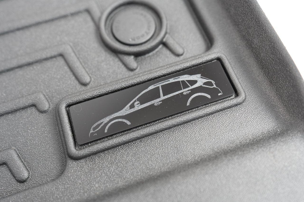 GP Crosstrek Weathertech Floor Mat Logo (Etched Acrylic) fits 2013-2017 Crosstrek StickerFab