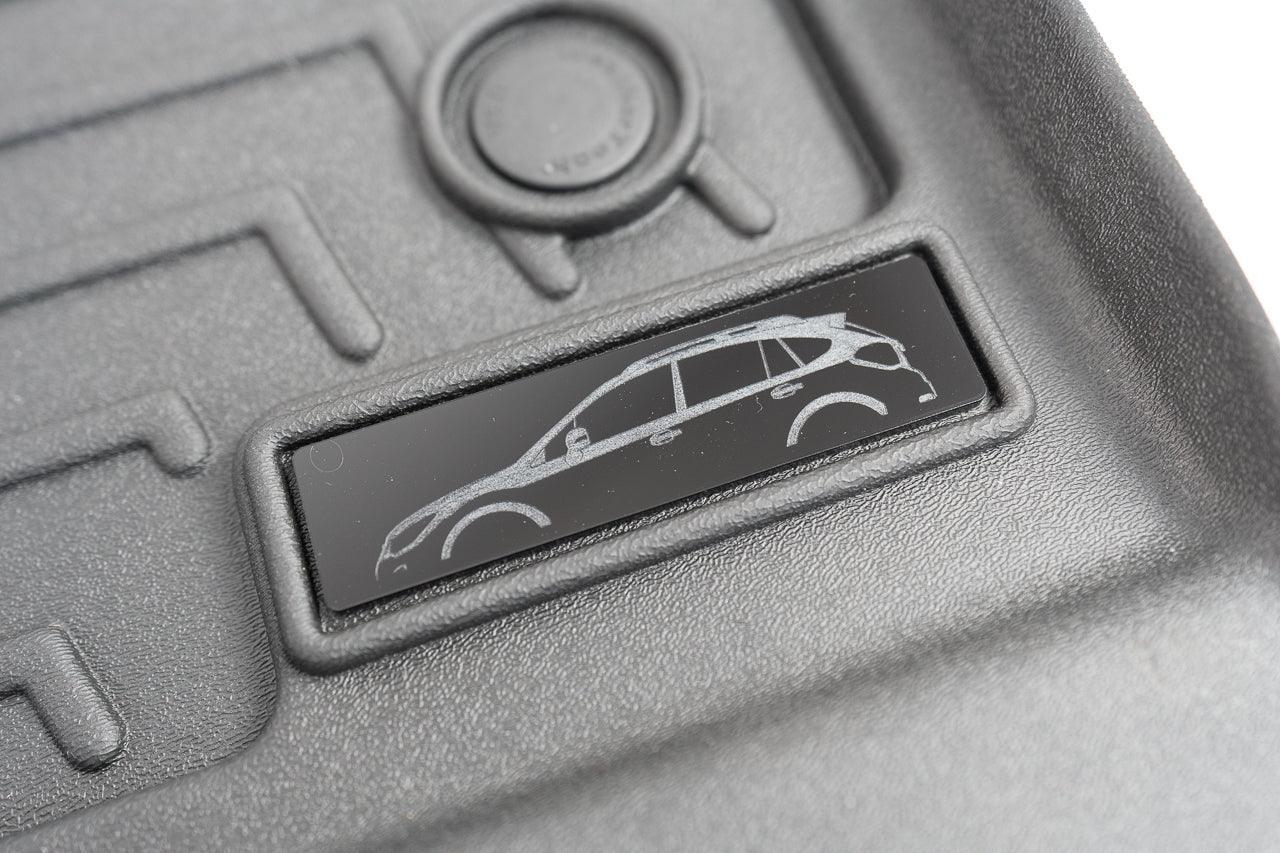 GP Crosstrek Weathertech Floor Mat Logo (Etched Acrylic) fits 2013-2017 Crosstrek StickerFab