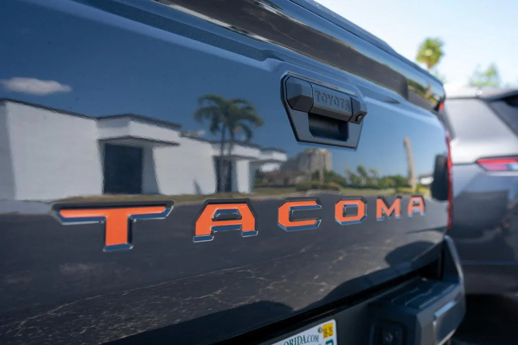 Tailgate Handle Inlay Letters (Standard Vinyl) - 2024+ Tacoma StickerFab
