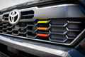 TRD Style Heritage Grille Tri Bar Overlays - 2024+ Tacoma StickerFab