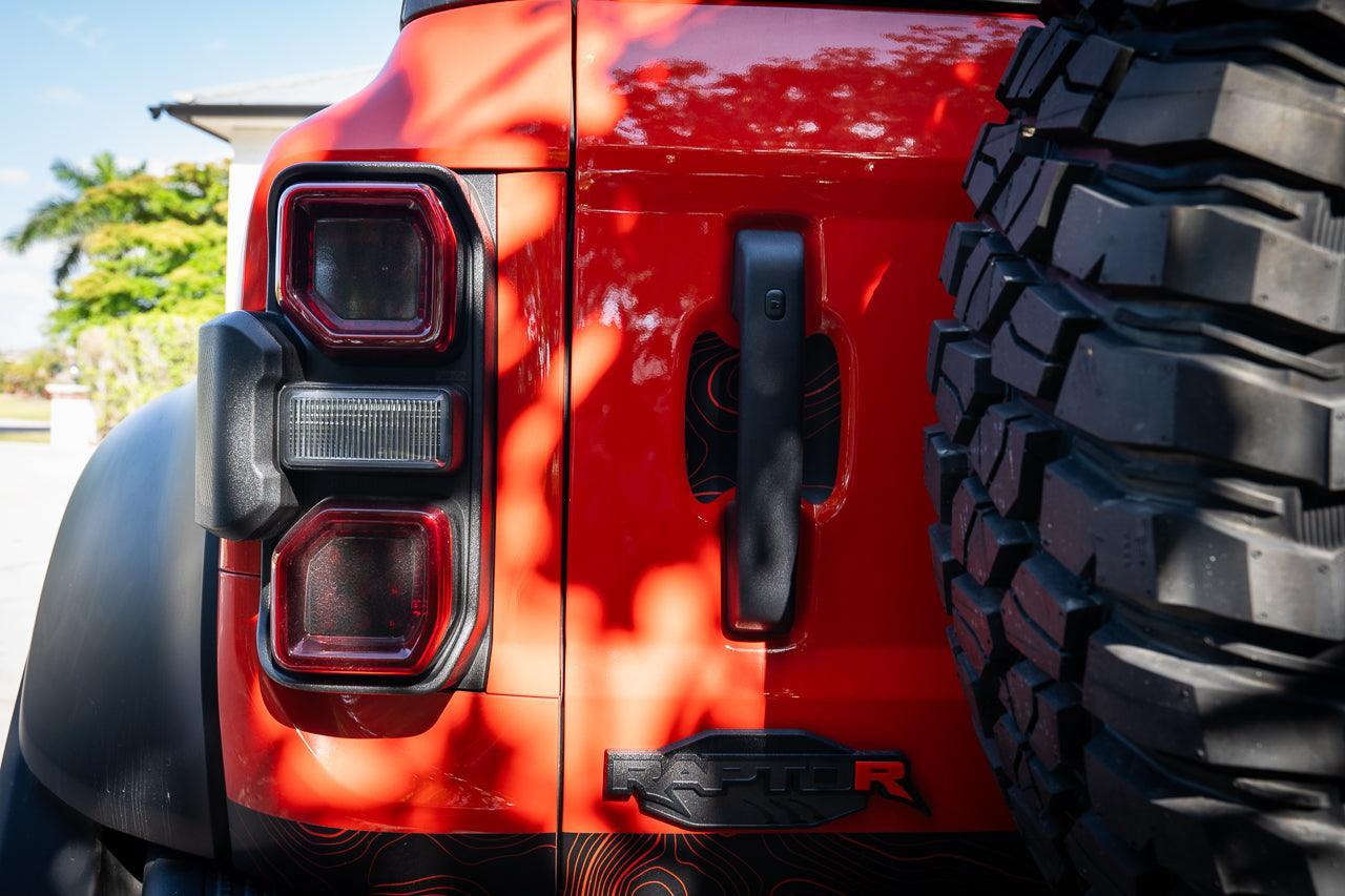 Topo EZ Install Door Cup Protectors - 2021+ Bronco StickerFab