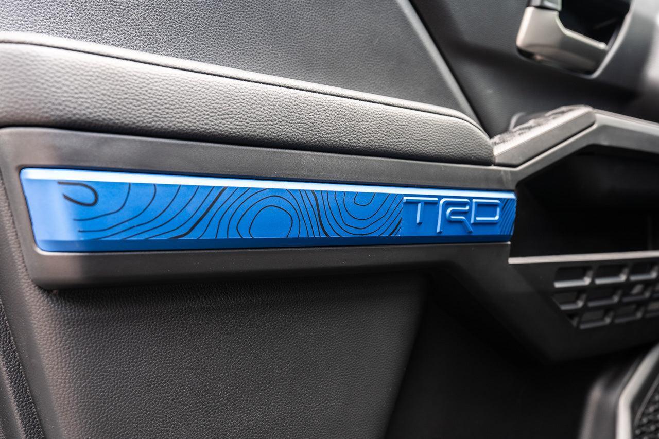 Door Topographic Map Overlays - *2025+ 4Runner StickerFab