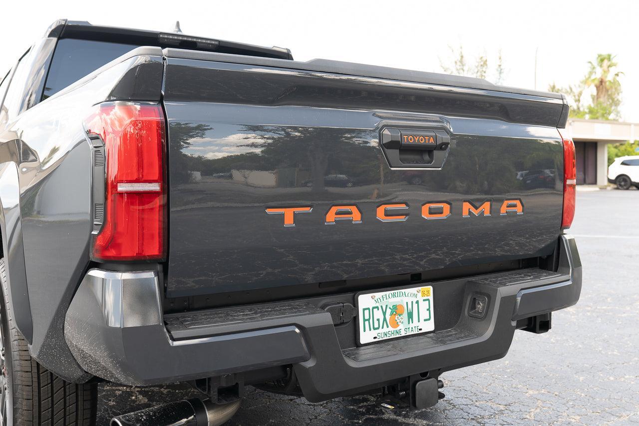 Tailgate Handle Inlay Letters (Standard Vinyl) - 2024+ Tacoma StickerFab