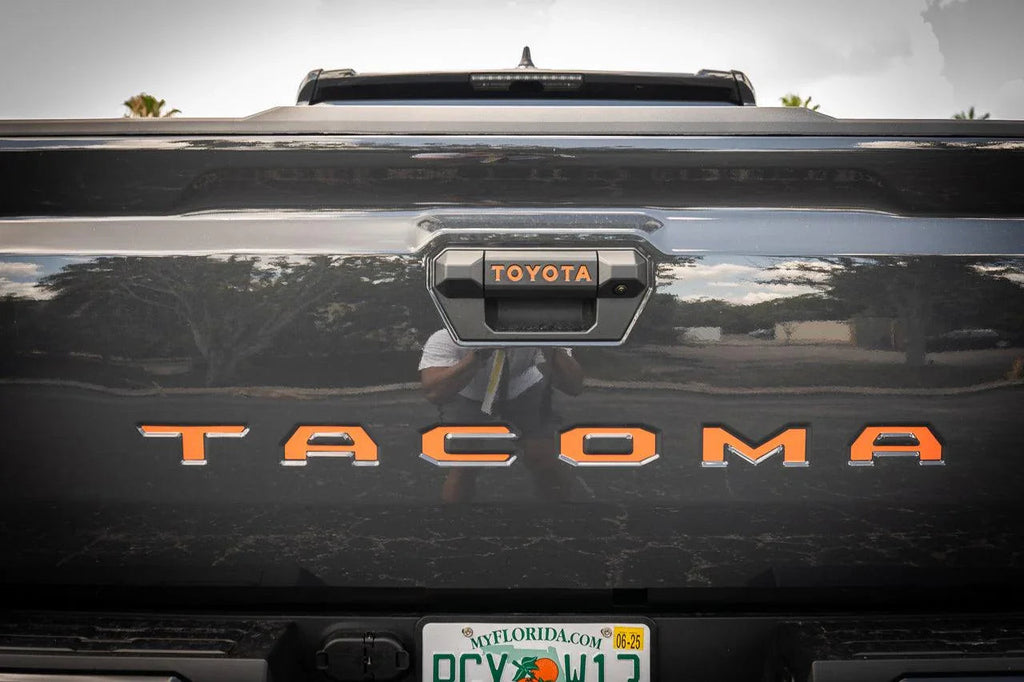 Tailgate Handle Inlay Letters (Standard Vinyl) - 2024+ Tacoma StickerFab