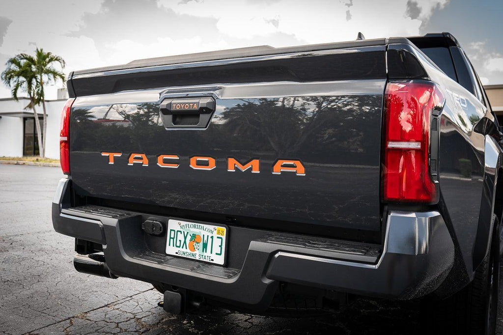 Tailgate Handle Inlay Letters (Standard Vinyl) - 2024+ Tacoma StickerFab