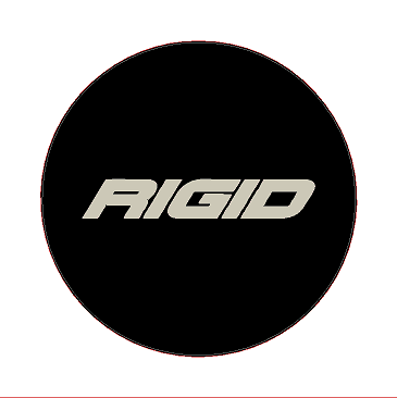 Rigid 360 Series 4" Light Cover Overlays - Universal StickerFab