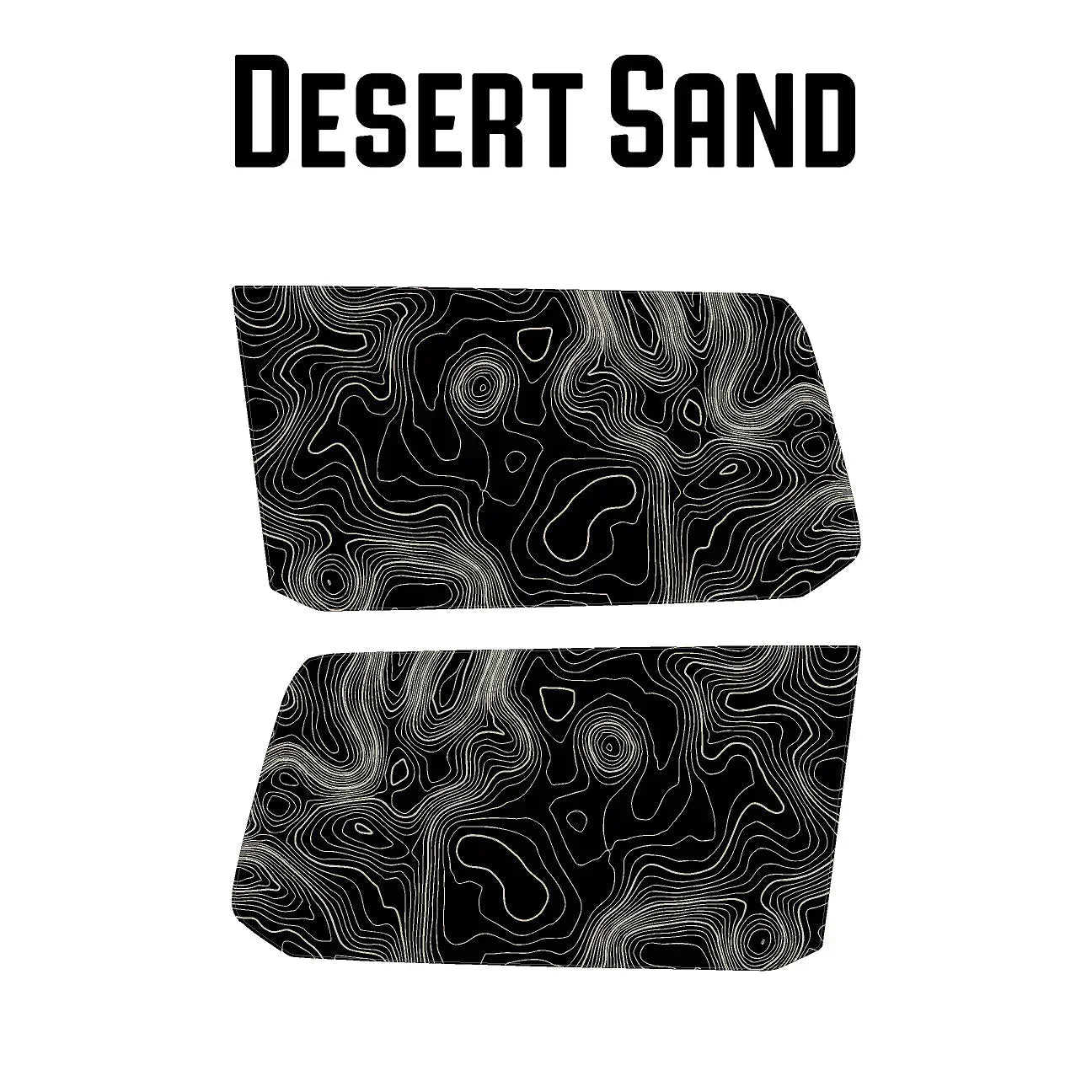 Topographic Rear Window Map Overlays V3 (Perforated) - 2024+ Land Cruiser StickerFab