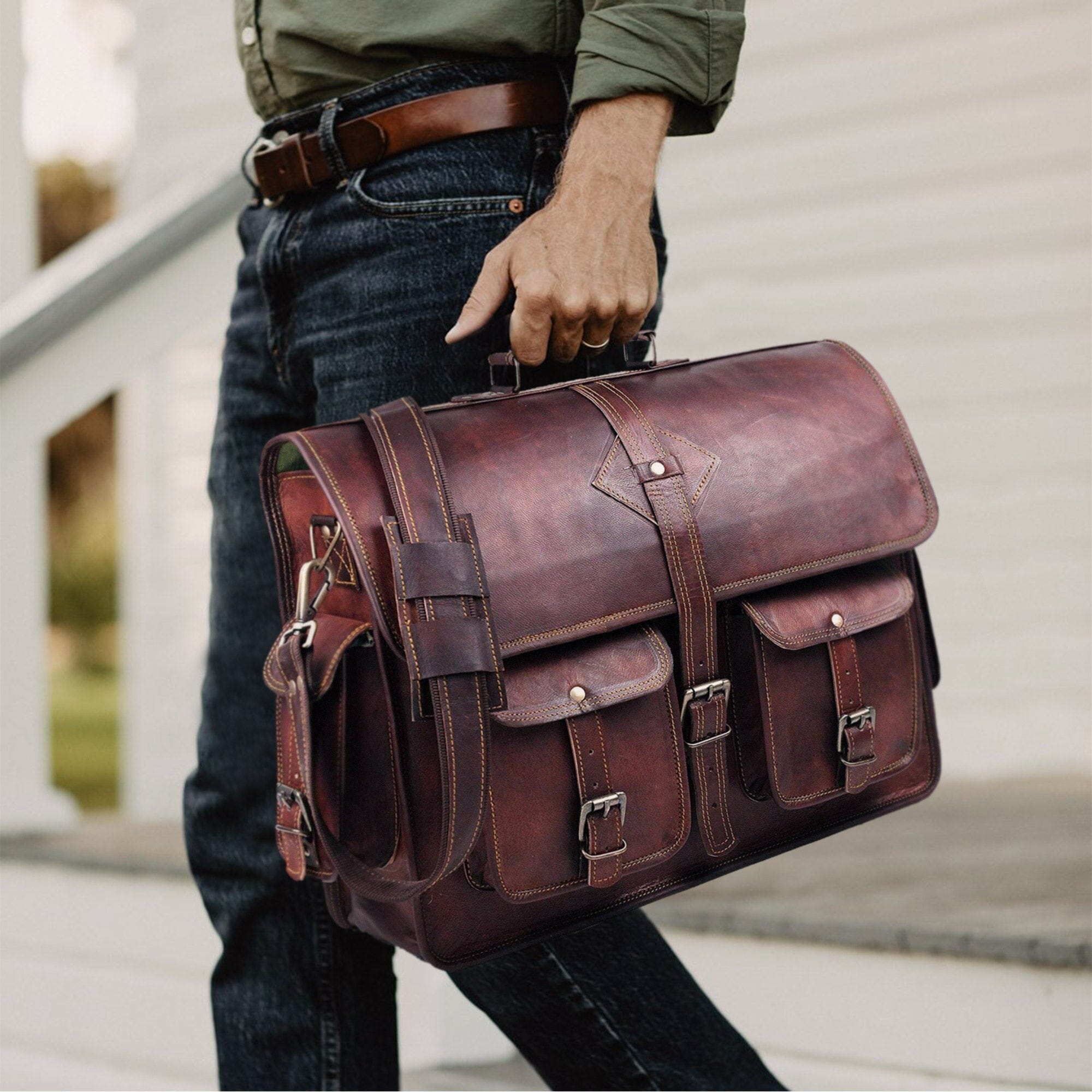 The Retro Vintage Classy Leather Bags