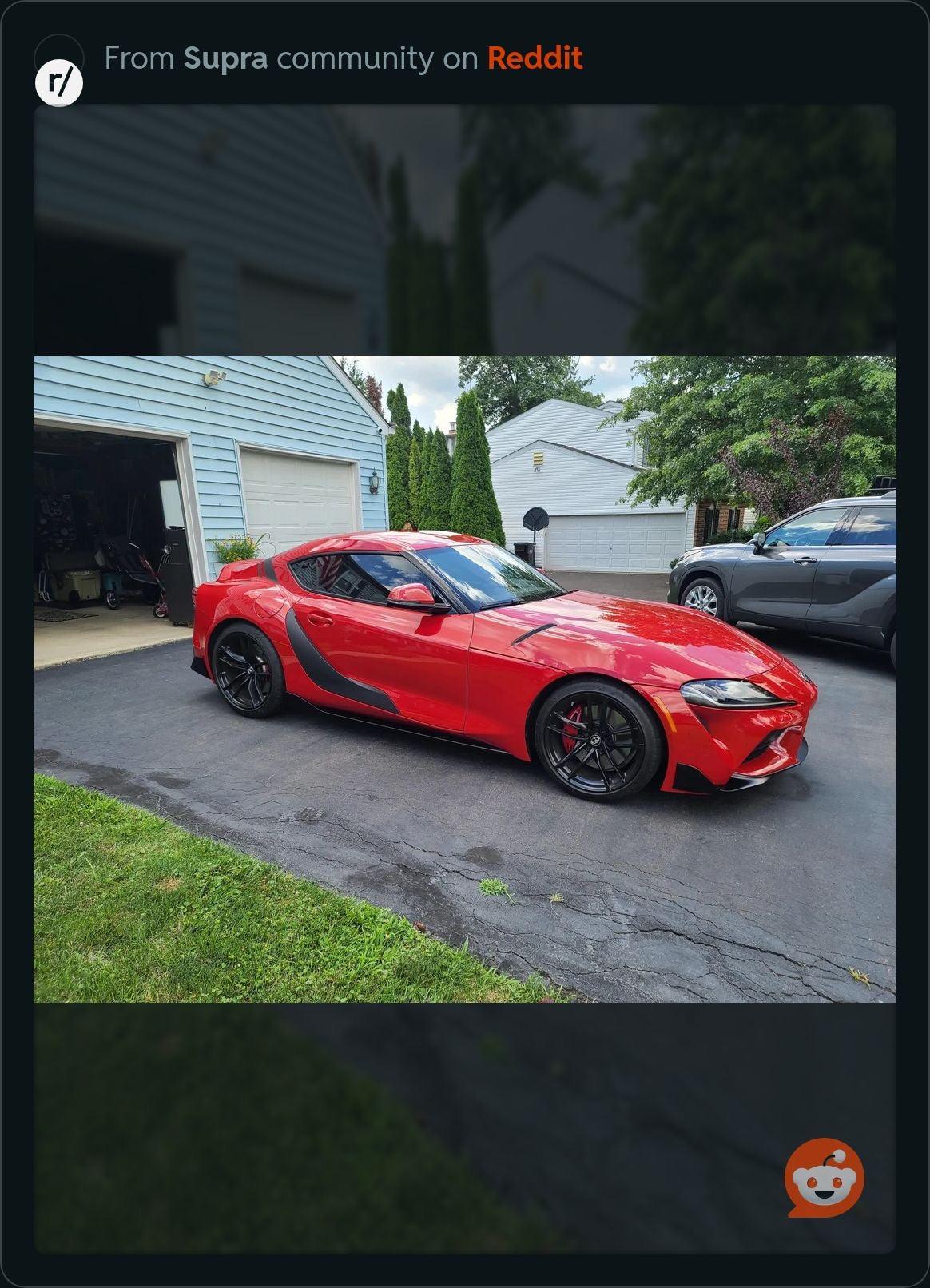 A91 Style Supra Rear Decklid Stripes - 2020+ Supra StickerFab