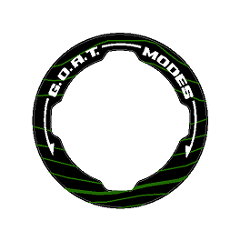 Topo GOAT Mode Overlays (Printed Series) - 2021+ Bronco StickerFab