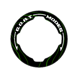 Topo GOAT Mode Overlays (Printed Series) - 2021+ Bronco StickerFab