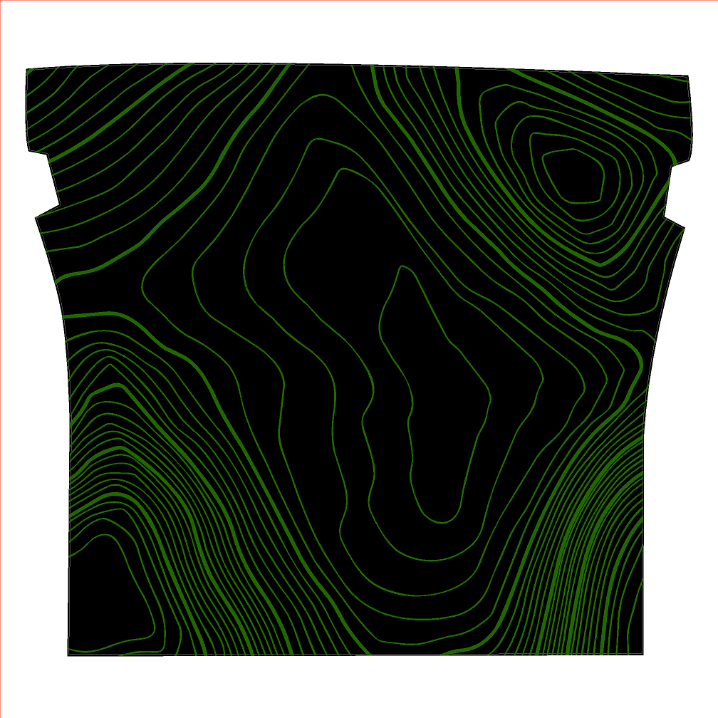 Topo Seatbelt Trim Protector (Printed Series) - 2021+ Bronco 4 Door StickerFab