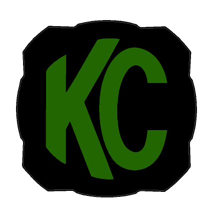 KC HiLITES Flex Era 4 Light Cover Overlays - Universal StickerFab