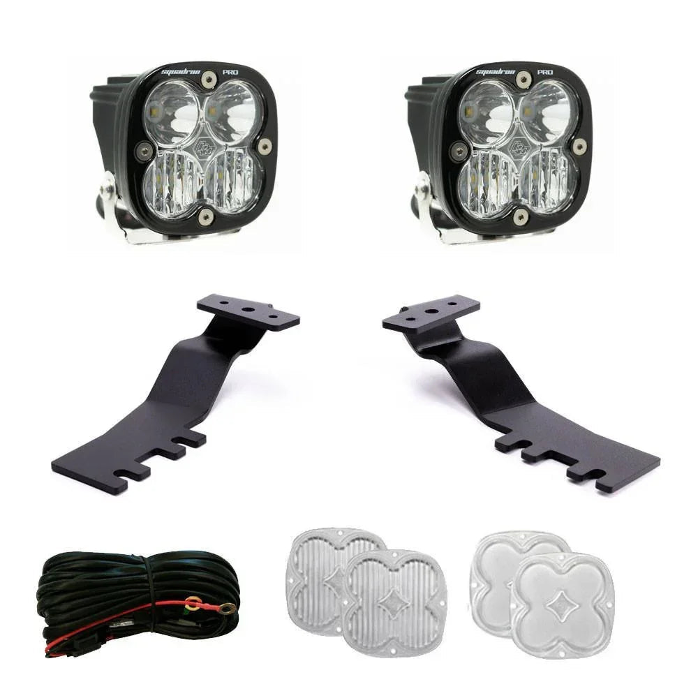 KC HiLiTES / Baja Designs A-Pillar Ditch Light Kit - 2024+ Land Cruiser StickerFab