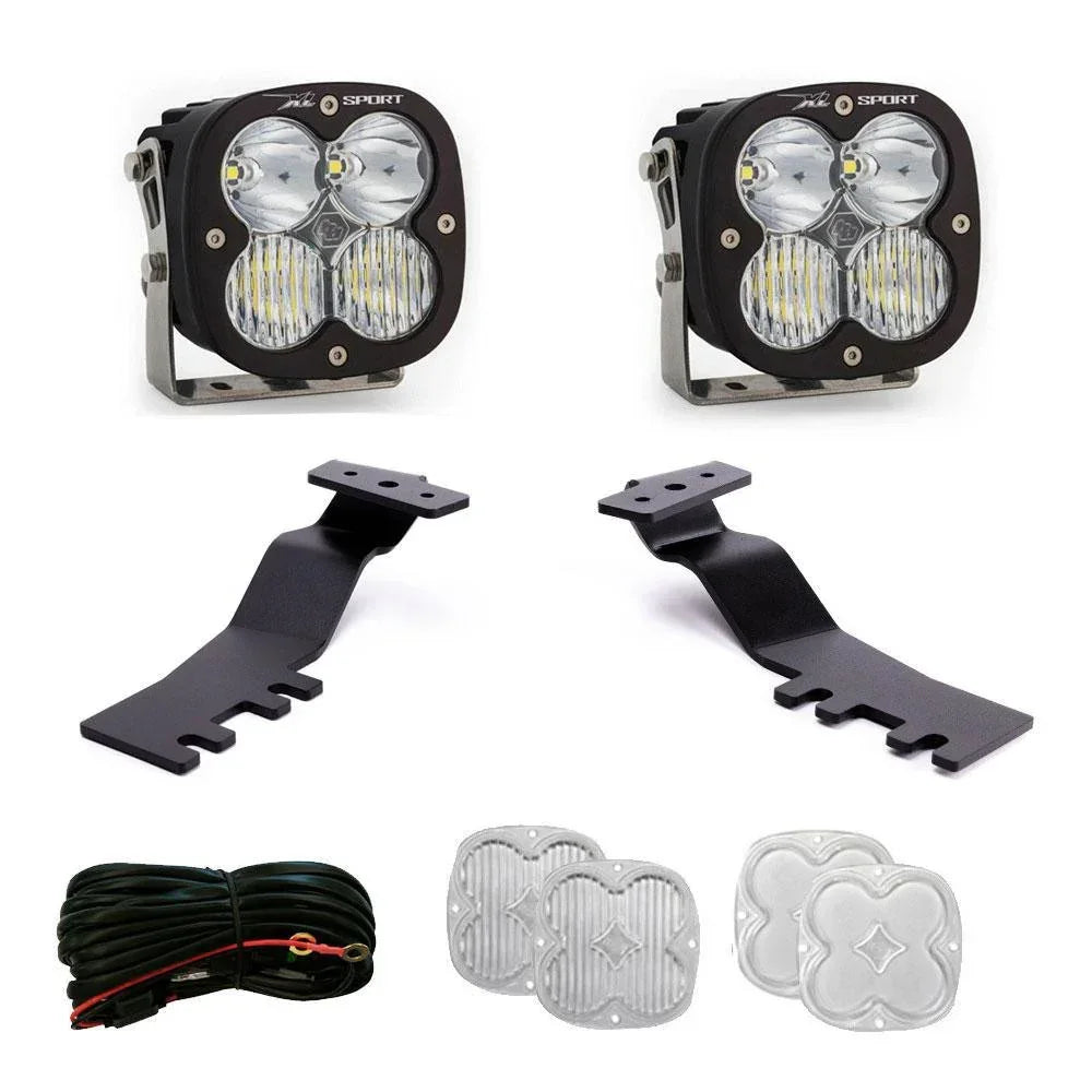 KC HiLiTES / Baja Designs A-Pillar Ditch Light Kit - 2024+ Land Cruiser StickerFab