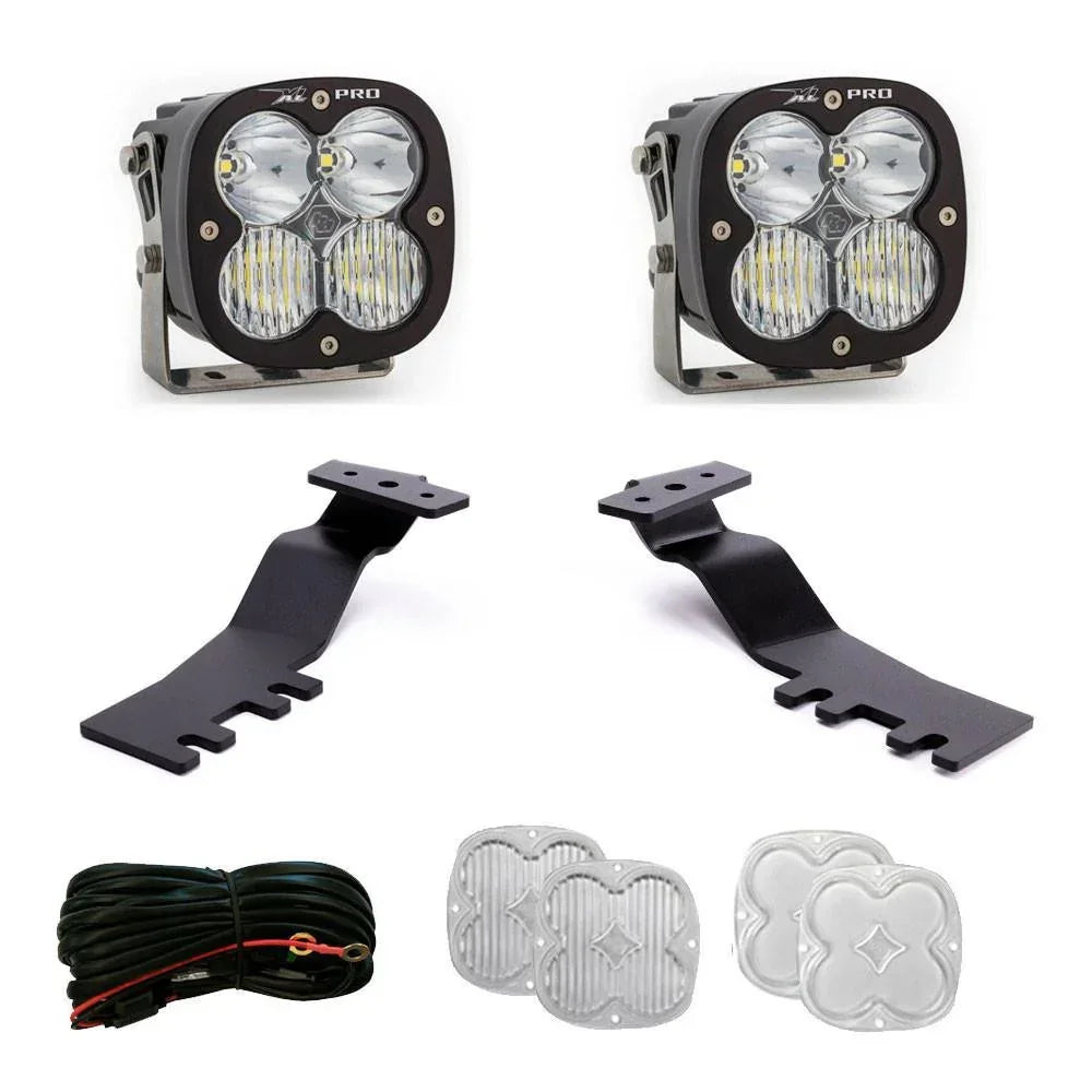KC HiLiTES / Baja Designs A-Pillar Ditch Light Kit - 2024+ Land Cruiser StickerFab