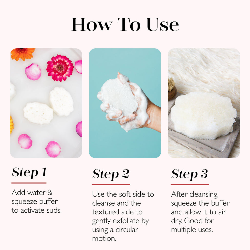 Mystic Rose Pedi Buffer | Florica Spongellé