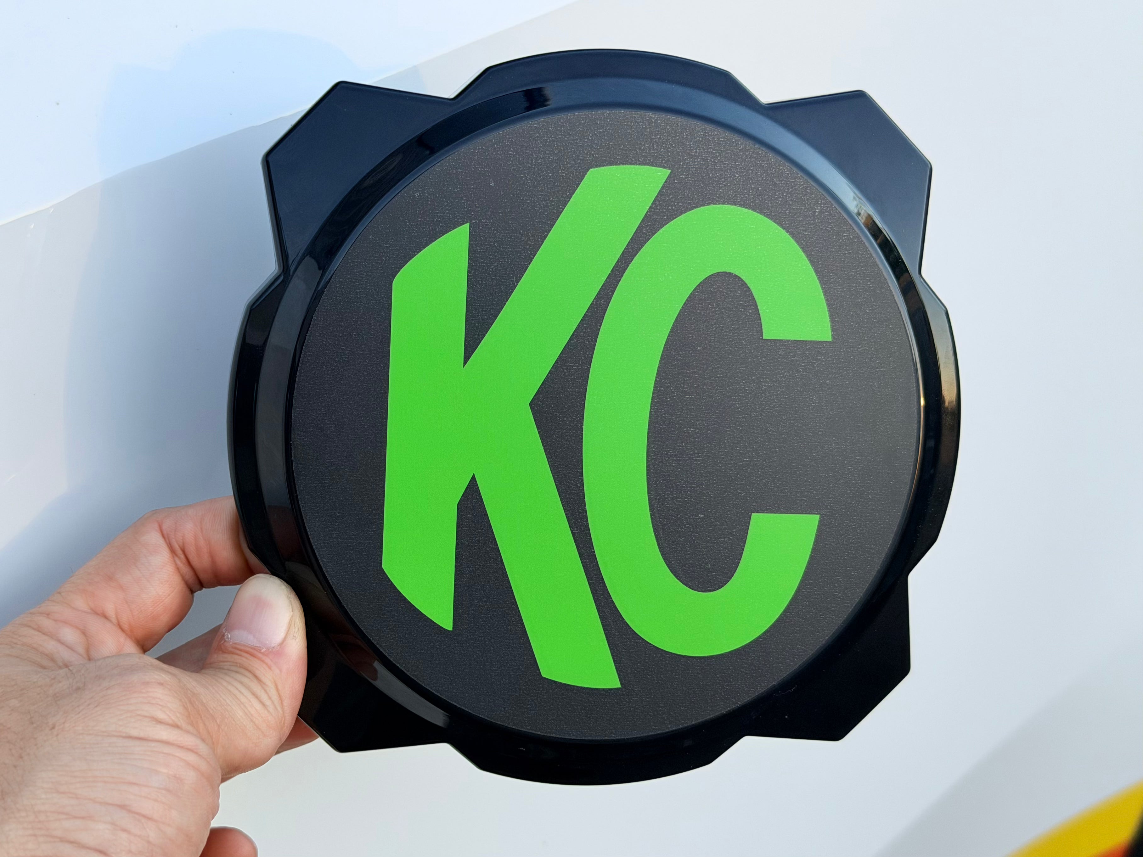 KC HiLITES Pro6 / Titan Gravity Light Cover Overlays - Universal StickerFab