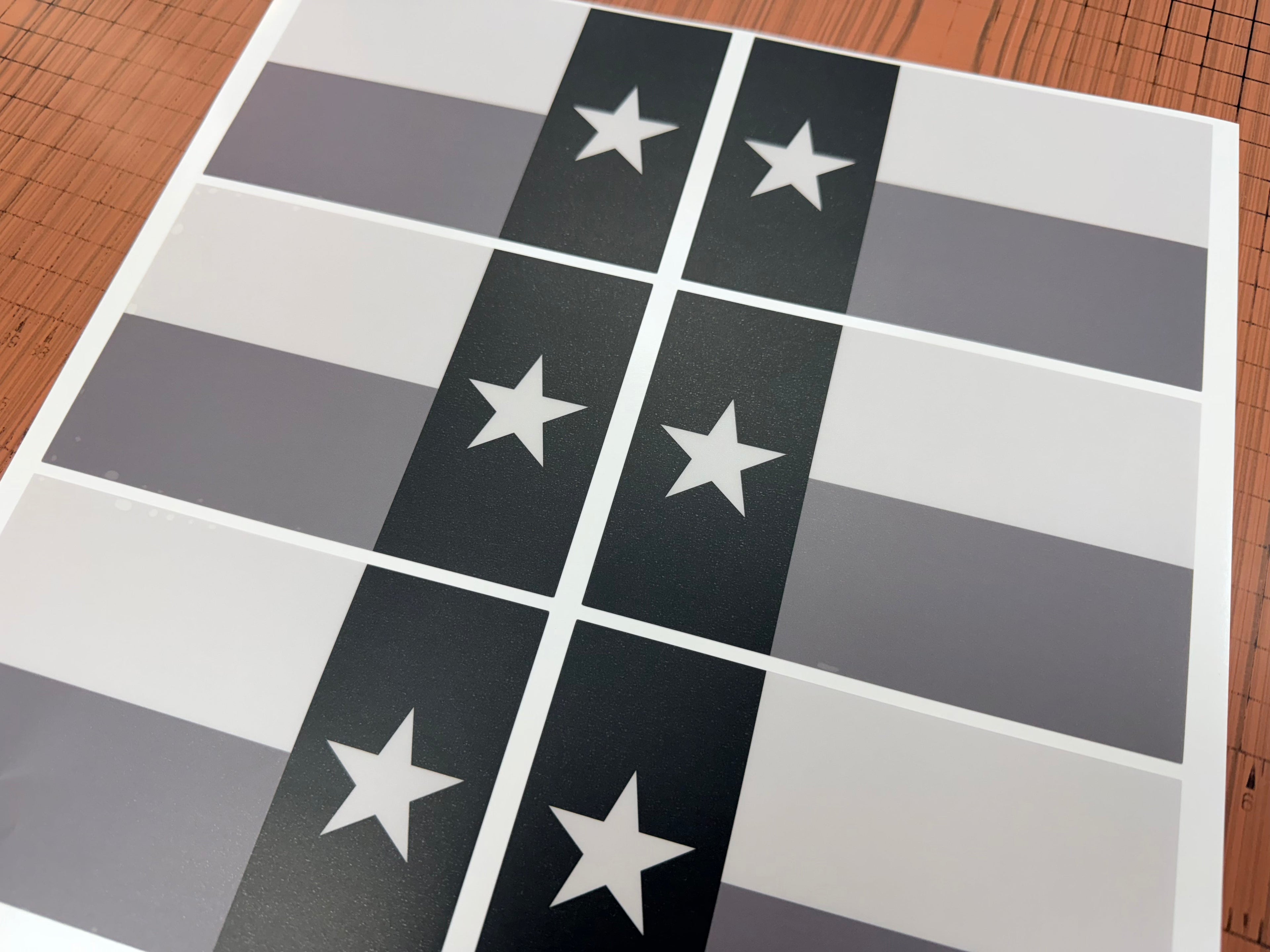 Printed Series Texas Flag Fender Stickers - 2021+ Bronco / Bronco Sport / Jeep / Universal StickerFab