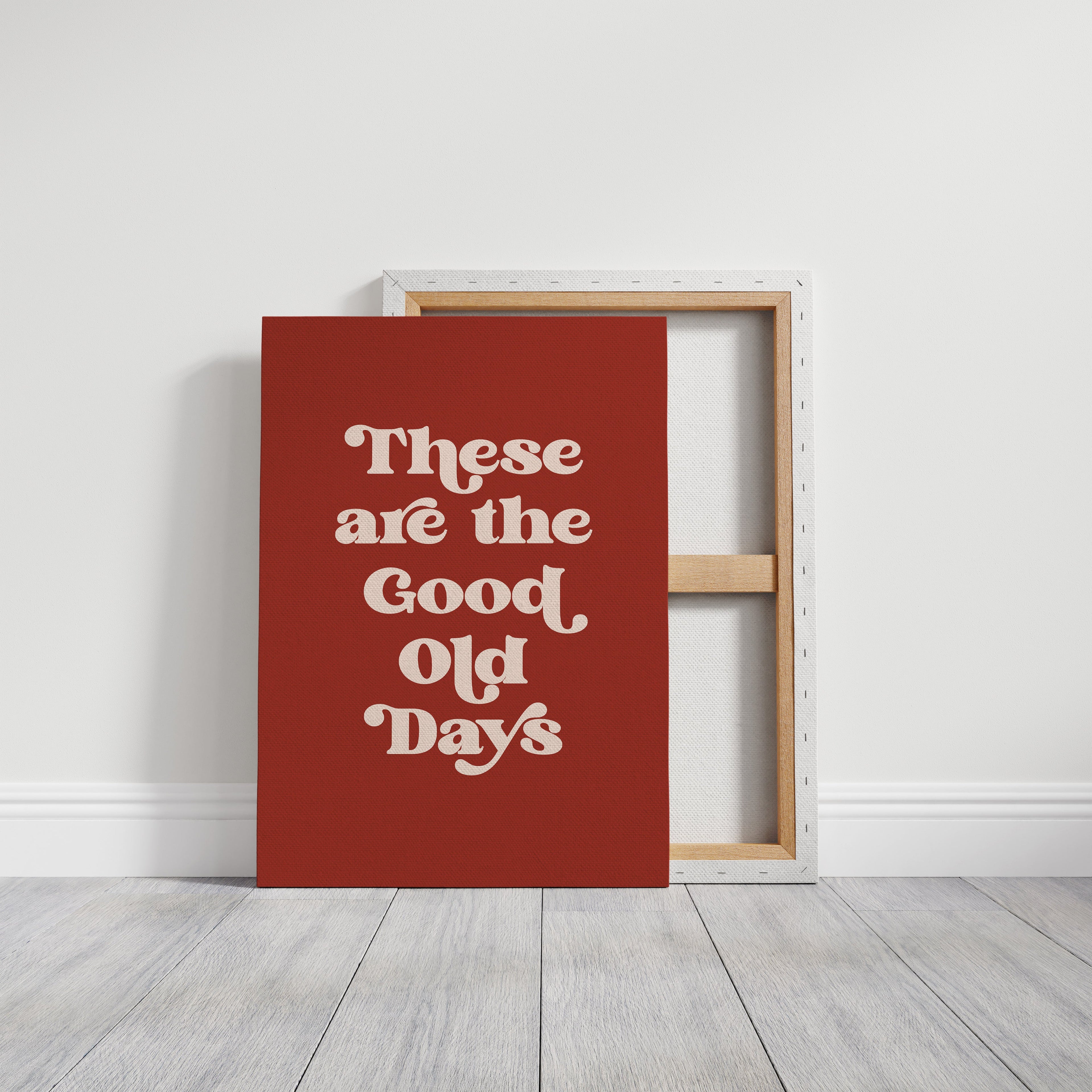 Vintage Vibes - Retro Typography Art Print Kooly