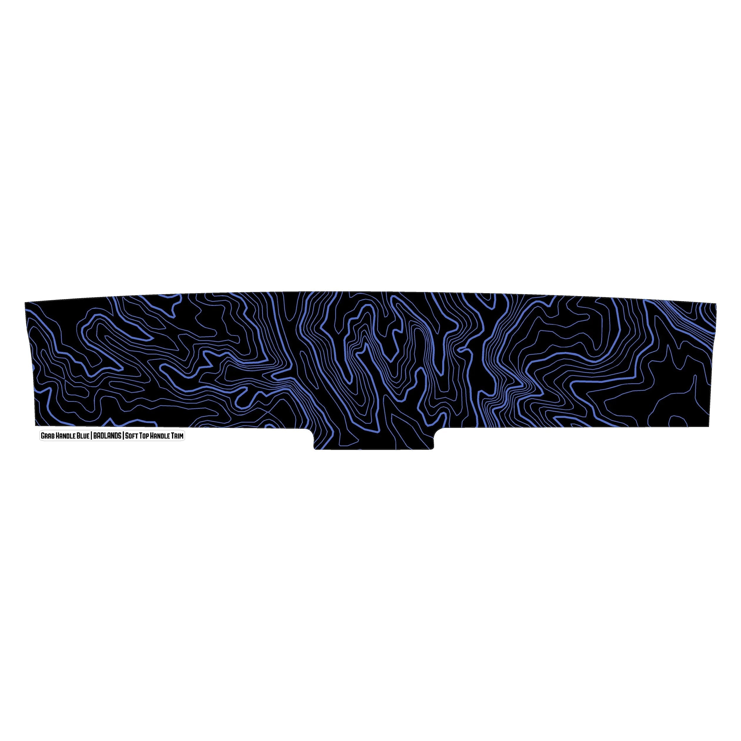 Topo Soft Top Bronco Panel Overlay - 2021+ Bronco Factory Soft Top StickerFab