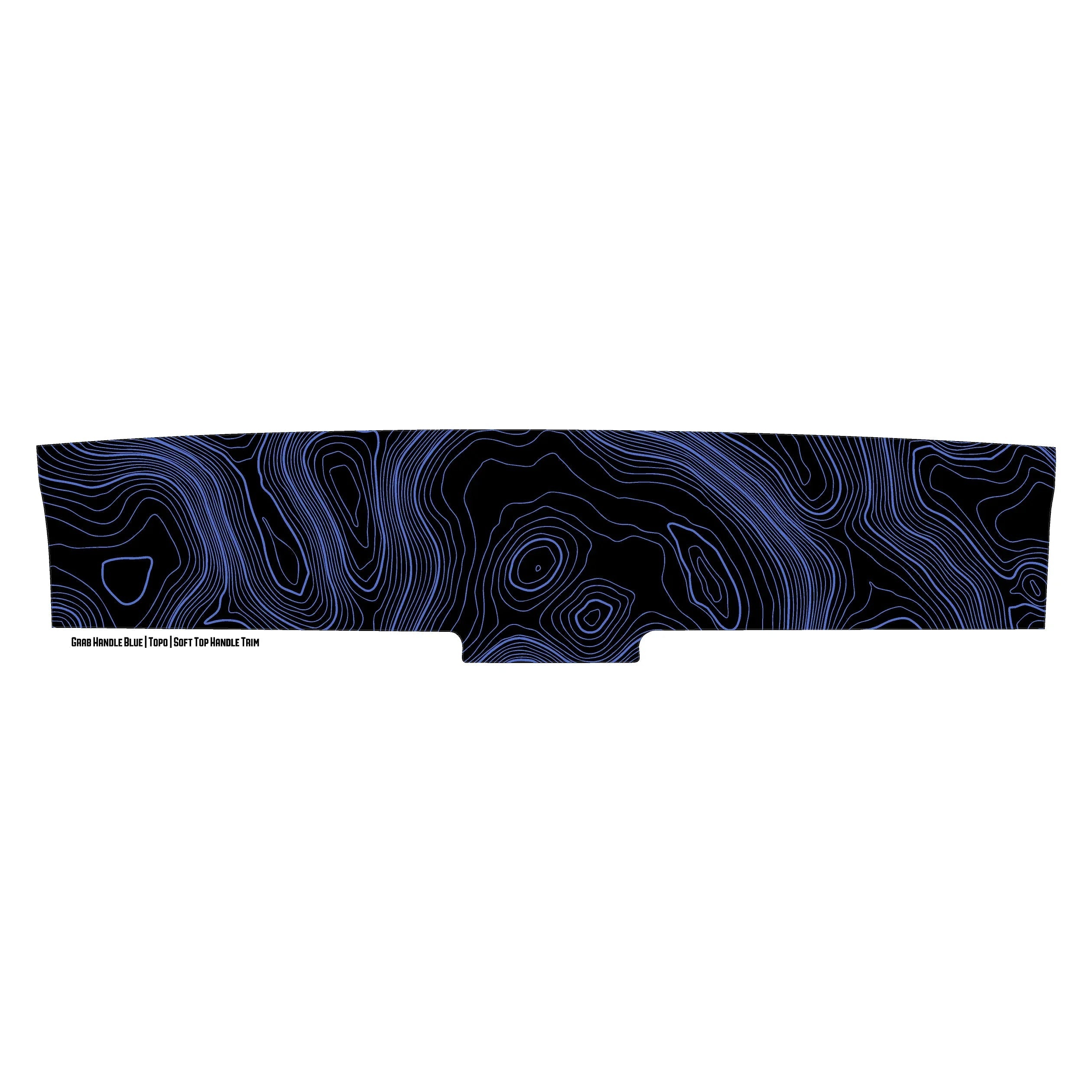 Topo Soft Top Bronco Panel Overlay - 2021+ Bronco Factory Soft Top StickerFab