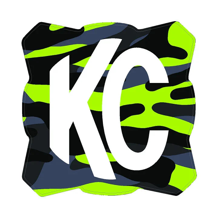 KC HiLITES Flex Era 1 Cover Overlays - Universal StickerFab
