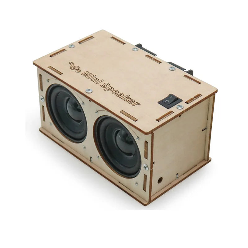 Electronic Sound Amplifier DIY Bluetooth Speaker Box Science School Projects Experiment Kits Science Toys For Children Education Whatever the Treasure
