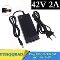 36V 2A battery charger Output 42V 2A Charger Input 100-240 VAC Lithium Li-ion Li-poly Charger For 10Series 36V Battery Whatever the Treasure
