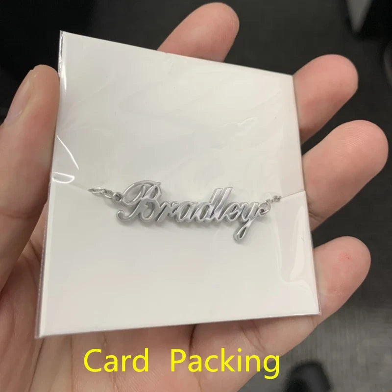 Customize Amharic Name Necklaces Ethnic Jewelry Personalized Custom Any Language Nameplate Necklaces For Women Best Friend Gifts Vera Lux