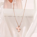 DOTIFI  Stainless Steel Necklace For Women Man Africa Map Gold Color Pendant Necklace Engagement Jewelry Vera Lux