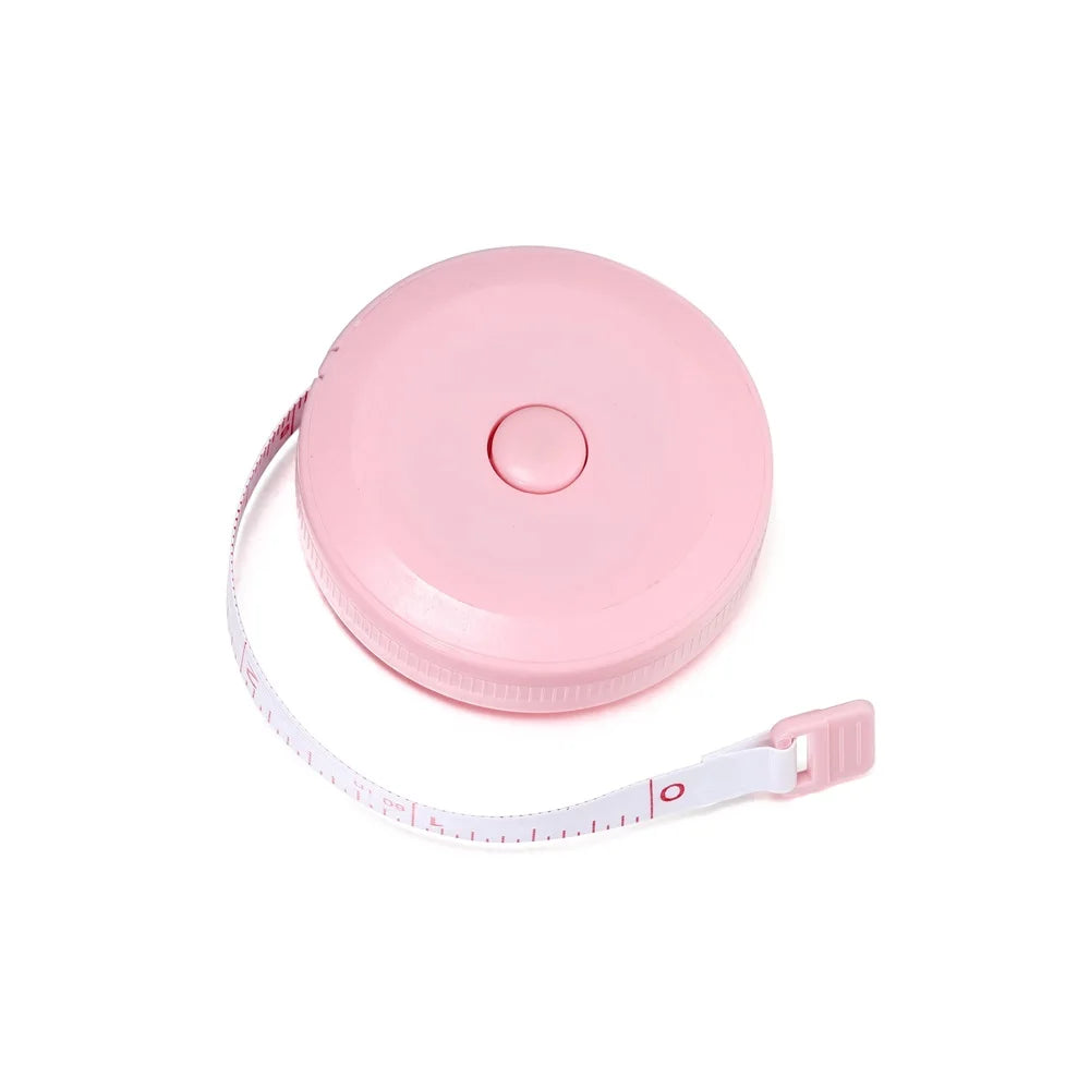 1Pcs 150cm/60inch Portable Tape Measures Macaron Ruler Children Height Ruler Centimeter Roll Tape For DIY Jewelry Crafts Tools Vera Lux