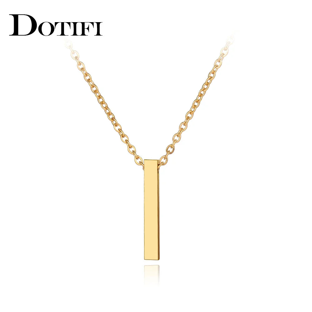 Stainless Steel Necklaces Minimalism Classic Fashion Style Men Chain Necklace For Women Jewelry Collar Pendant Gifts NEW Vera Lux