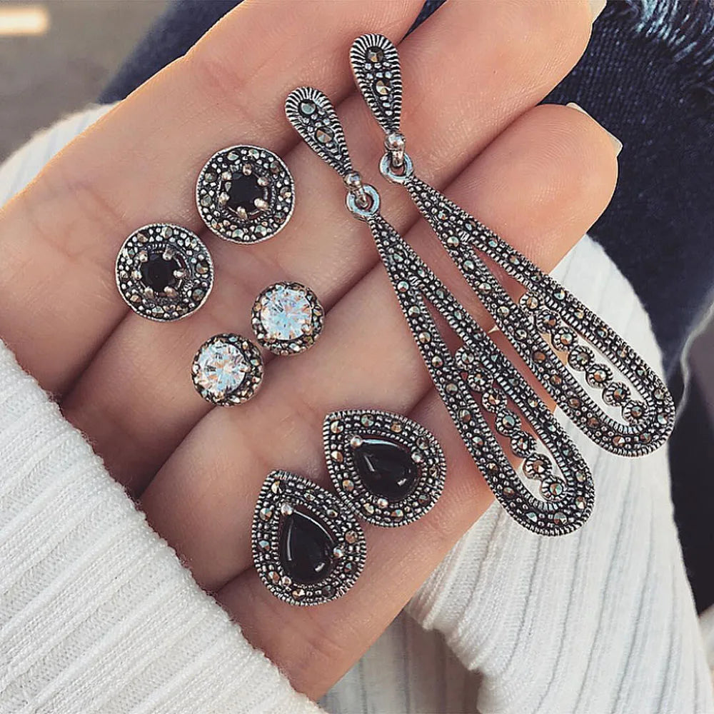 Bohemia Shell Starfish Dangle Earring set For Women Summer Beach Pearl Conch Drop Geometric Earring Girls Fashion Jewelry Vera Lux