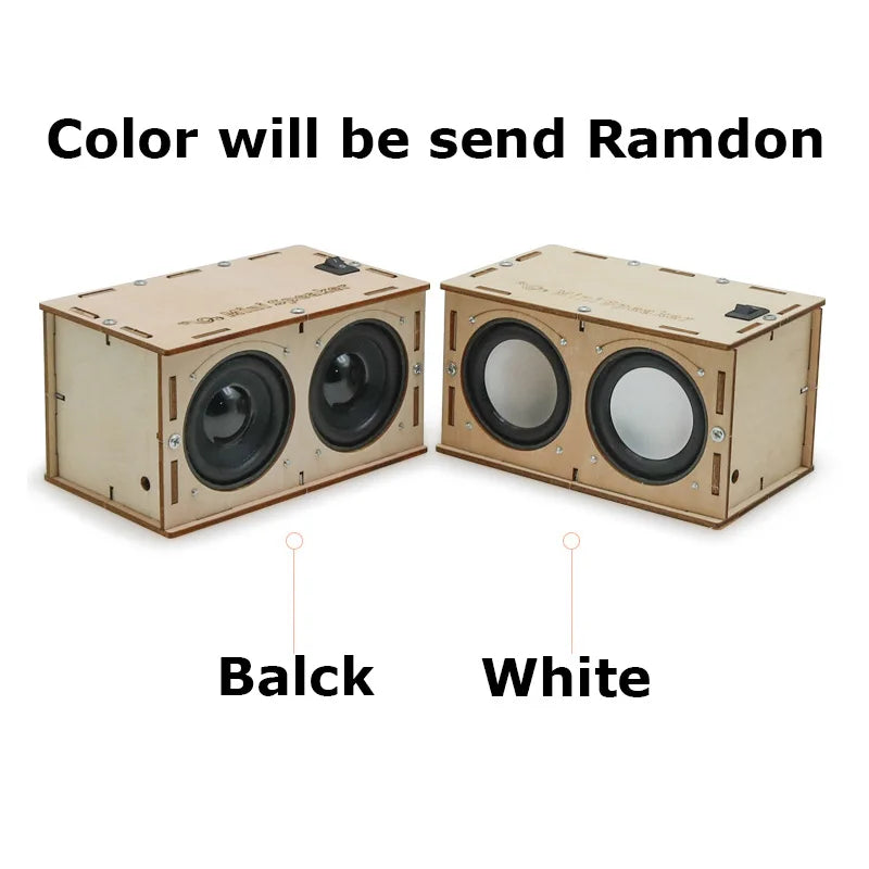 Electronic Sound Amplifier DIY Bluetooth Speaker Box Science School Projects Experiment Kits Science Toys For Children Education Whatever the Treasure