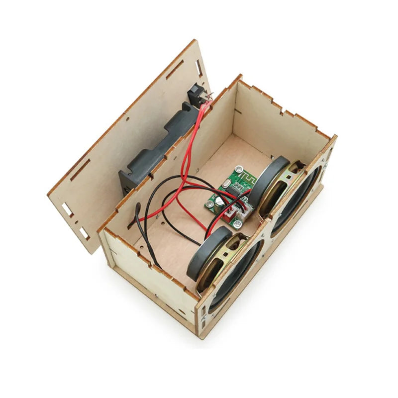 Electronic Sound Amplifier DIY Bluetooth Speaker Box Science School Projects Experiment Kits Science Toys For Children Education Whatever the Treasure
