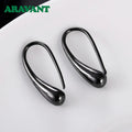Aravant 925 Silver Earring Black Teardrop/Water Drop/Raindrop Dangle Earrings For Women Men Fashion Jewelry Gifts 4 Colors Vera Lux
