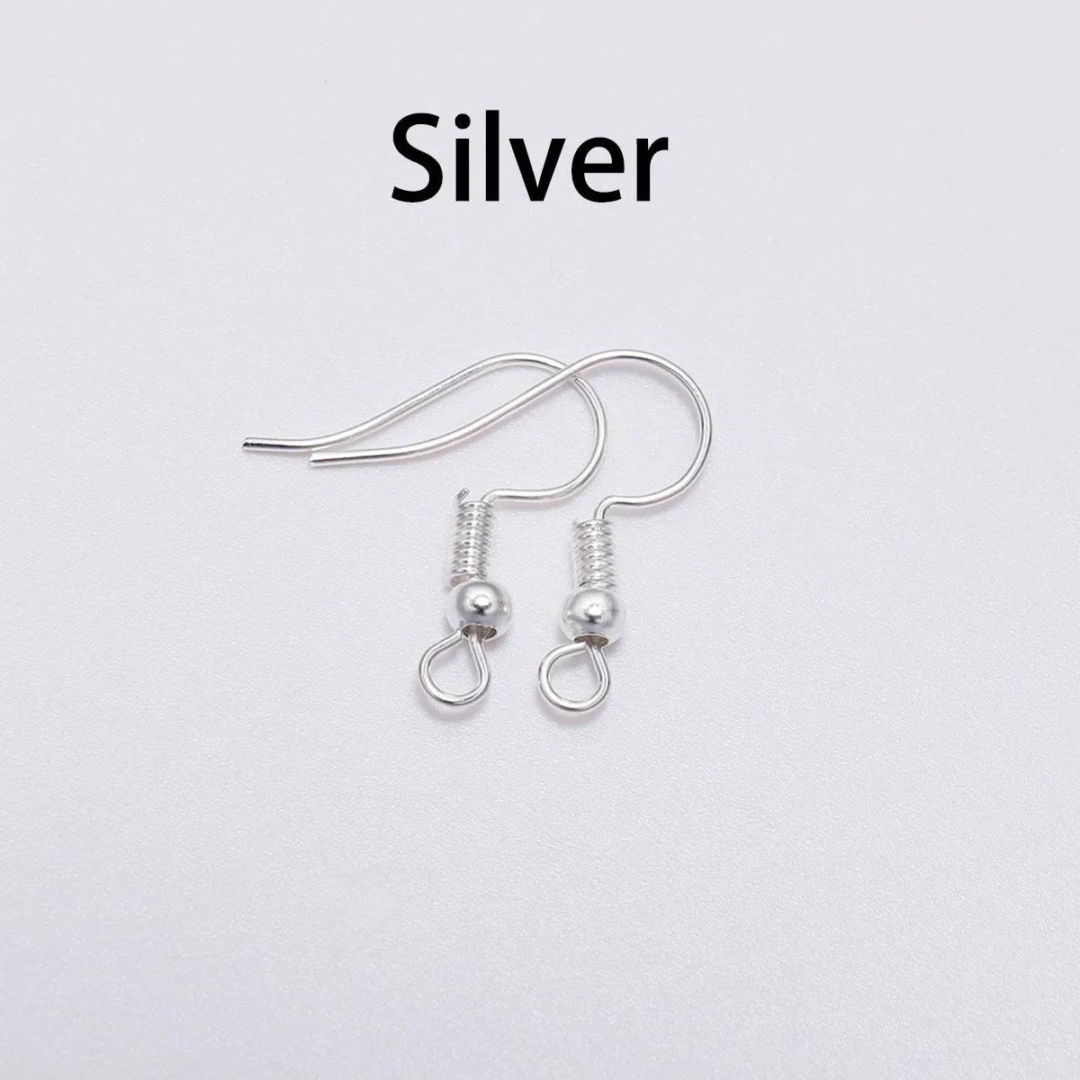 100pcs 17x20mm Earring Findings Earrings Clasps Hooks Fittings DIY Jewelry Crafts Making Alloy Hook Drop Earrings Accessories Vera Lux