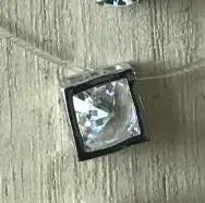 5 Colors Dazzling Zircon Necklace Invisible Transparent Fishing Line Simple Pendant Necklace Jewelry For Women Pearl Jewelry Vera Lux