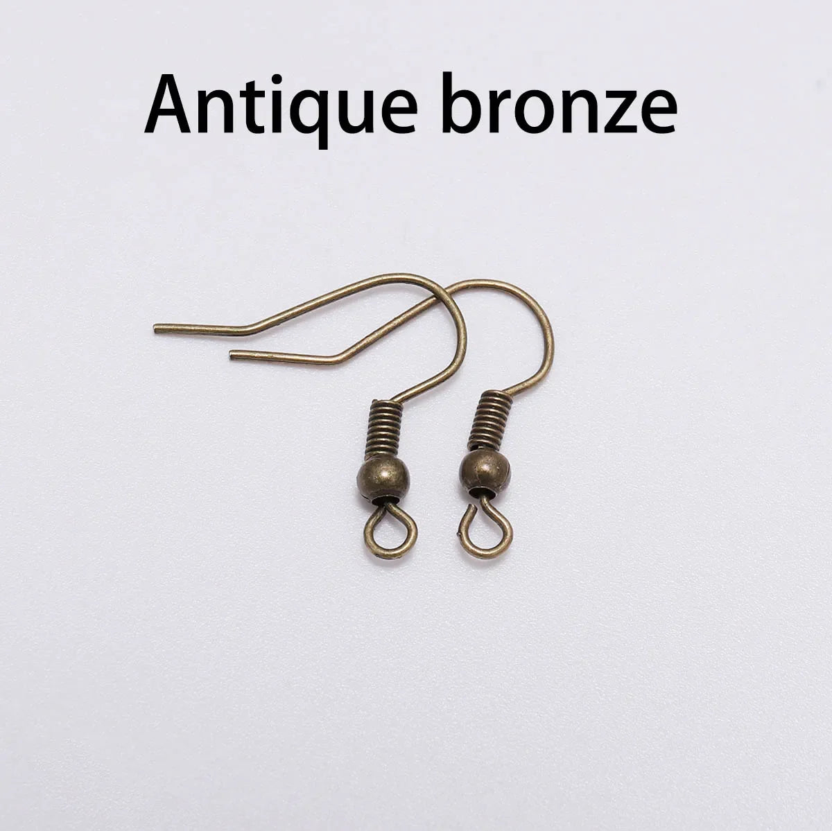 100pcs 17x20mm Earring Findings Earrings Clasps Hooks Fittings DIY Jewelry Crafts Making Alloy Hook Drop Earrings Accessories Vera Lux