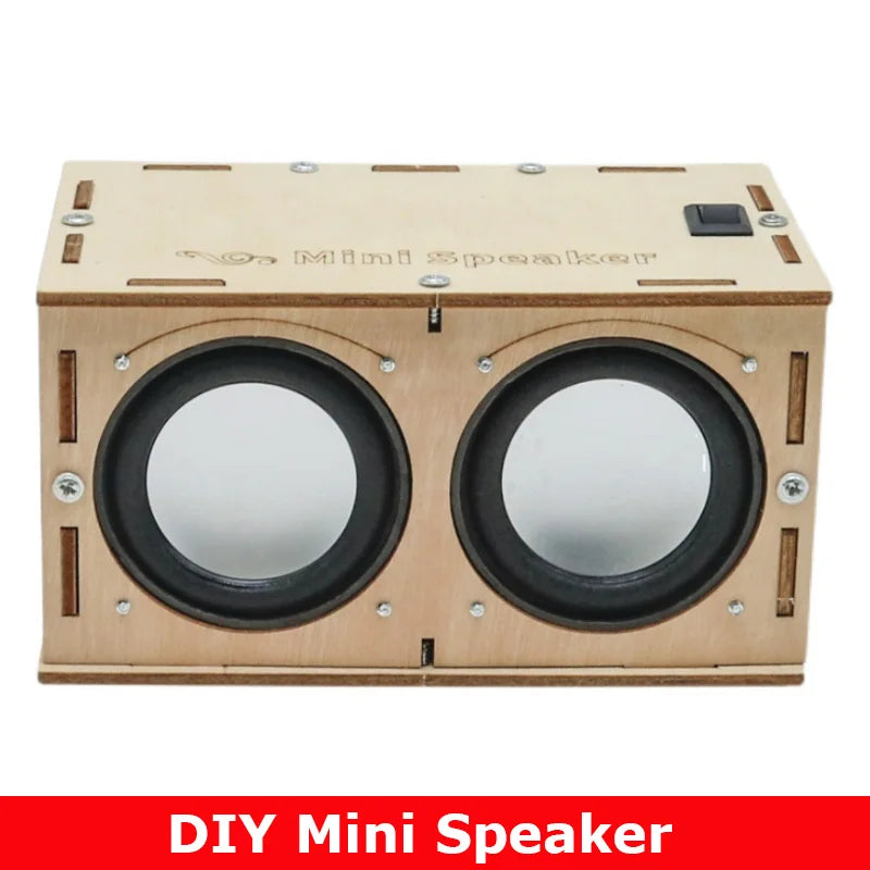 Electronic Sound Amplifier DIY Bluetooth Speaker Box Science School Projects Experiment Kits Science Toys For Children Education Whatever the Treasure