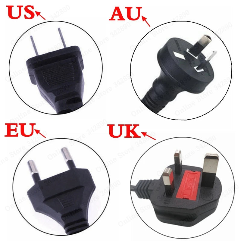 36V 2A battery charger Output 42V 2A Charger Input 100-240 VAC Lithium Li-ion Li-poly Charger For 10Series 36V Battery Whatever the Treasure