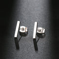 Stainless Steel Earrings Minimalist Stick Fashion Stud Earrings Classic Simple Earrings For Women 2022 Jewelry Wedding Party NEW Vera Lux
