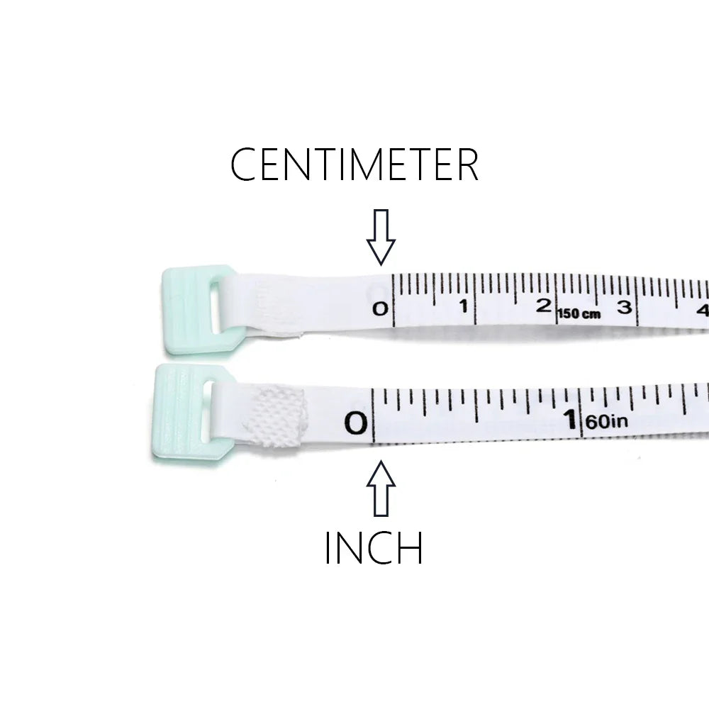 1Pcs 150cm/60inch Portable Tape Measures Macaron Ruler Children Height Ruler Centimeter Roll Tape For DIY Jewelry Crafts Tools Vera Lux