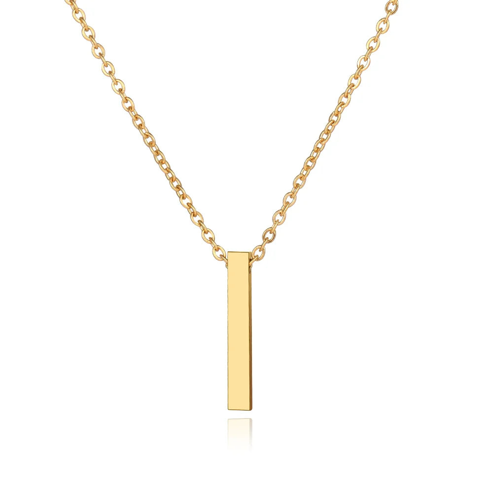 Stainless Steel Necklaces Minimalism Classic Fashion Style Men Chain Necklace For Women Jewelry Collar Pendant Gifts NEW Vera Lux