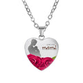 BEST MOM EVER necklaces For Women Mama Letter Heart shape pendant Chains Fashion Mother's Day Jewelry Gift Vera Lux