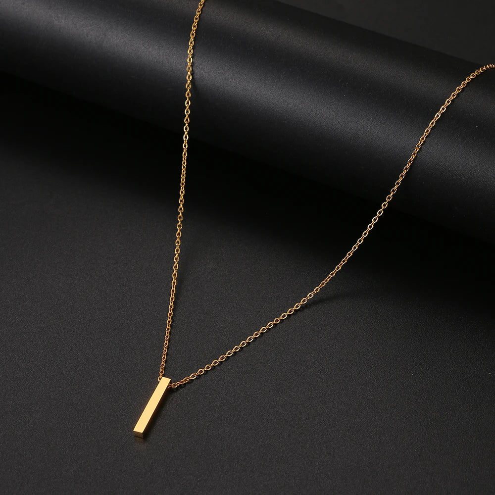 Stainless Steel Necklaces Minimalism Classic Fashion Style Men Chain Necklace For Women Jewelry Collar Pendant Gifts NEW Vera Lux