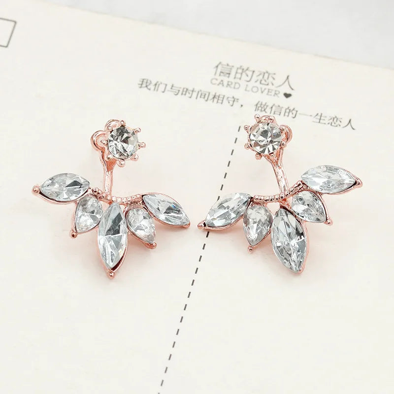 Korean Sweet Small Daisy Stud Earring For Women Zircon Flower Girls Fashion Earrings Trend Party Jewelry Gift Vera Lux