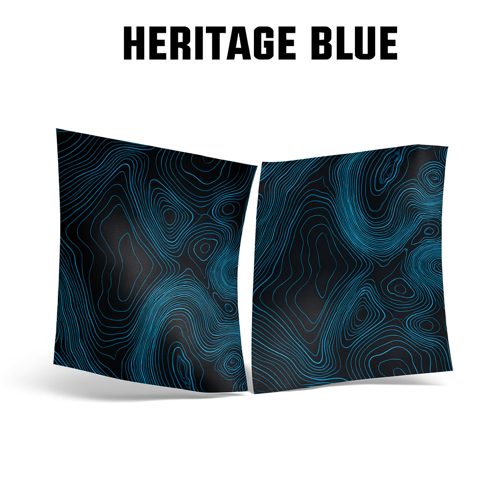 Topographic Seatbelt Panel Protection - 2024+ Tacoma / 2025+ 4Runner StickerFab