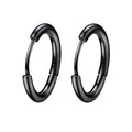 1 pair Women/Man Stainless Steel Small Hoops Earring Piercing Ear Cartilage Tragus Simple Thin Circle Anti-allergic Ear Buckle Vera Lux